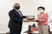 박은하 부산시 국제관계대사, 크리스토퍼 델 코소 주한미국대사대리 접견